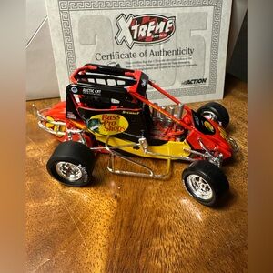 Tony Stewart #20 midget.  2005 chili bowl . Bass Pro shops action collectible.
